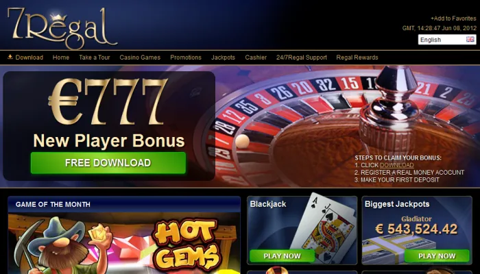 7Regal Casino Review Header