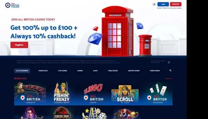 All British Casino Review Header