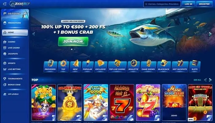 Bassbet Casino Review Header