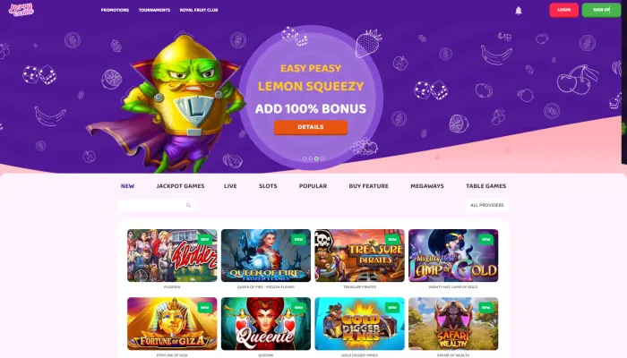 Berrycasino Review Header