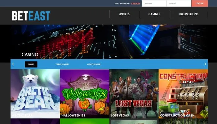 BetEast Casino Review Header