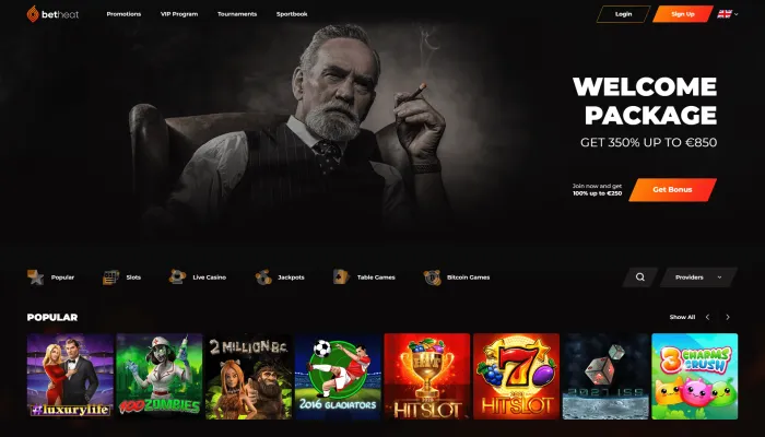 Betheat Casino Review Header