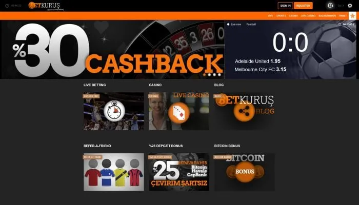 BetKurus Casino Review Header