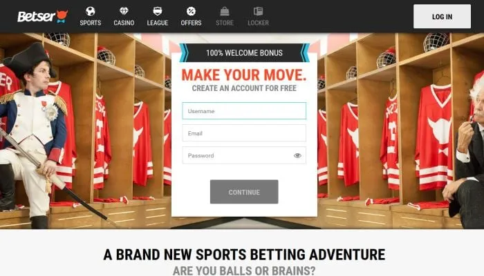 Betser Casino Review Header