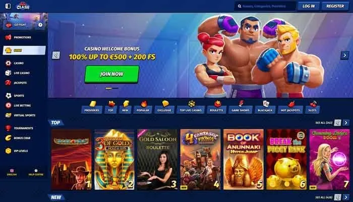 BigClash Casino Review Header