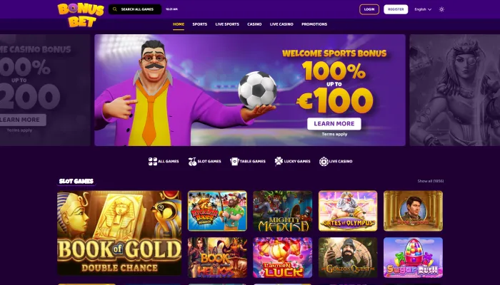 BonusBet Casino Review Header