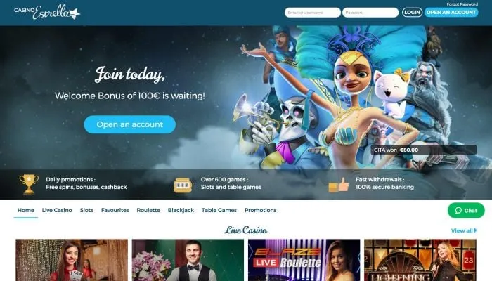 Casino Estrella Review Header