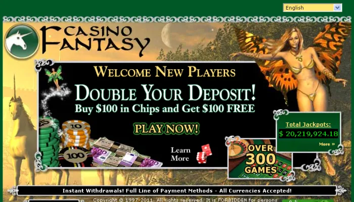 Casino Fantasy Review Header