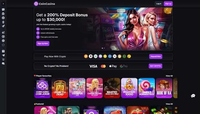 CoinCasino Review Header