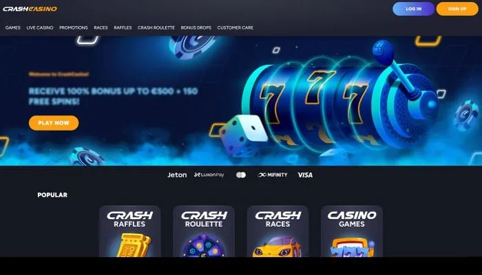 CrashCasino Review Header