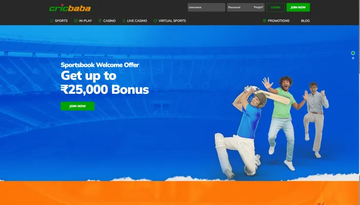 Cricbaba Casino Review Header