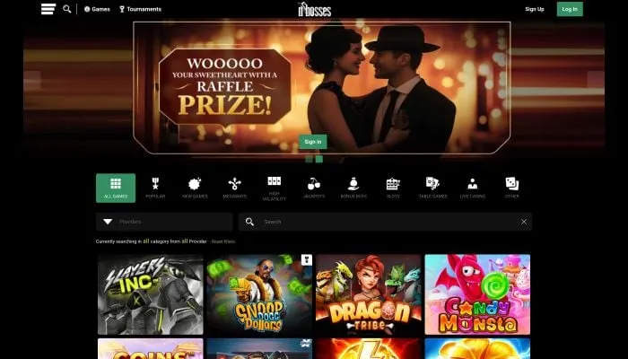 Dbosses Casino Review Header