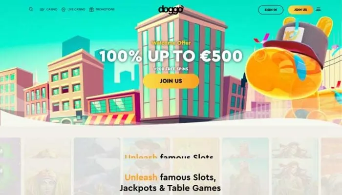 Doggo Casino Review Header