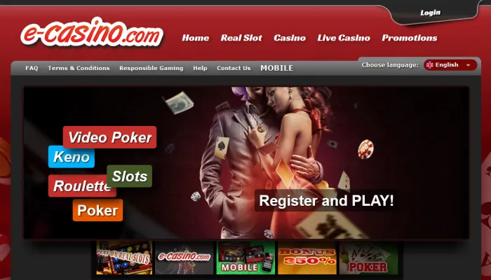 e-Casino Review Header