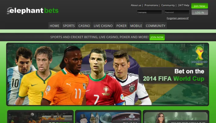 ElephantBets Casino Review Header