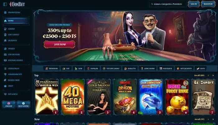 FamBet Casino Review Header