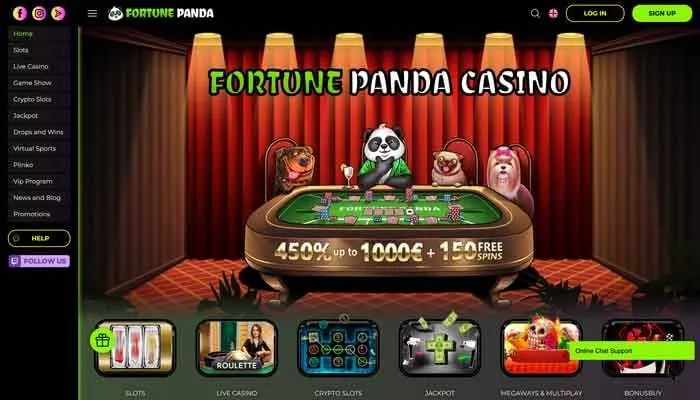 Fortune Panda Casino Review Header