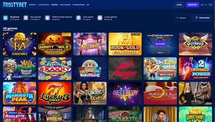 Frostybet Casino Review Header