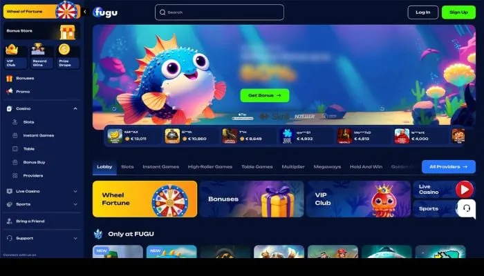 Fugu Casino Review Header
