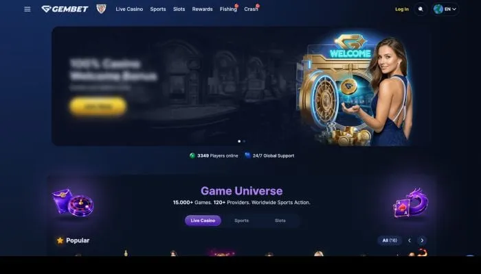 GemBet Casino Review Header