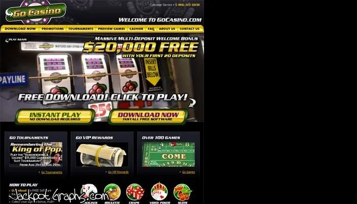 Go Casino Review Header