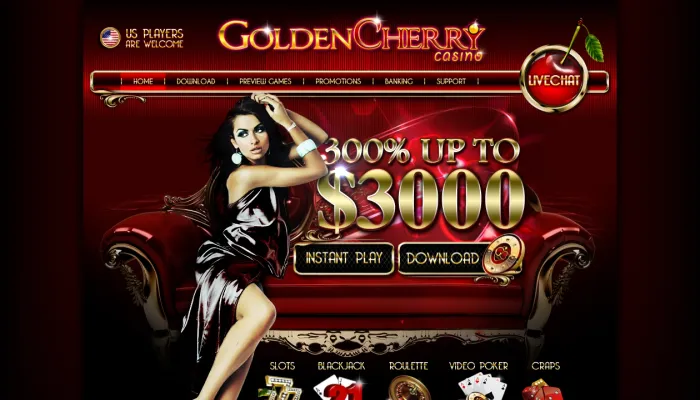 Golden Cherry Casino Review Header
