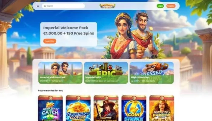 Imperial Wins Casino Review Header