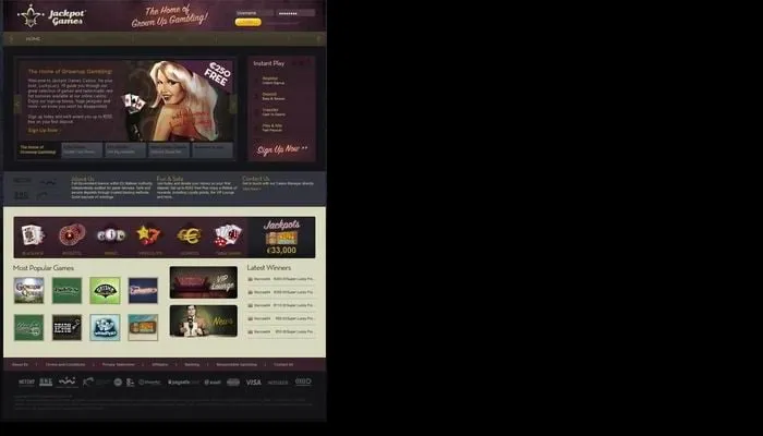 Jackpot Games Review Header