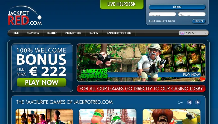 Jackpot Red Casino Review Header