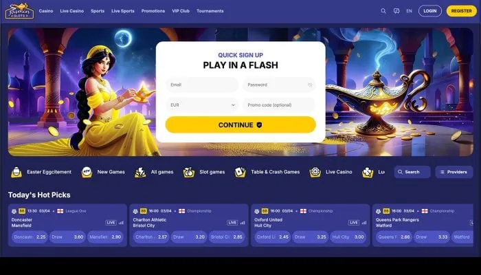 JasminSlots Casino Review Header