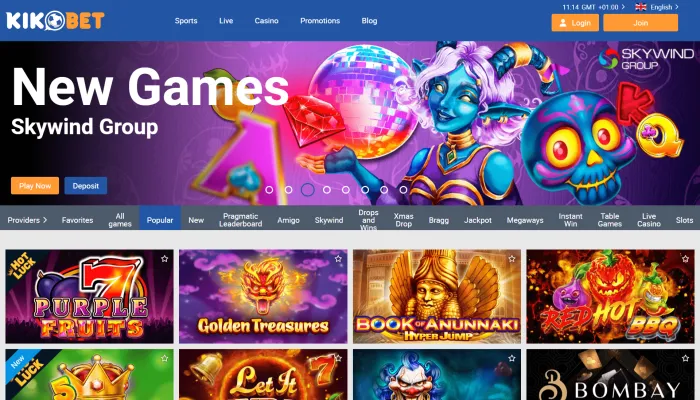 Kikobet Casino Review Header