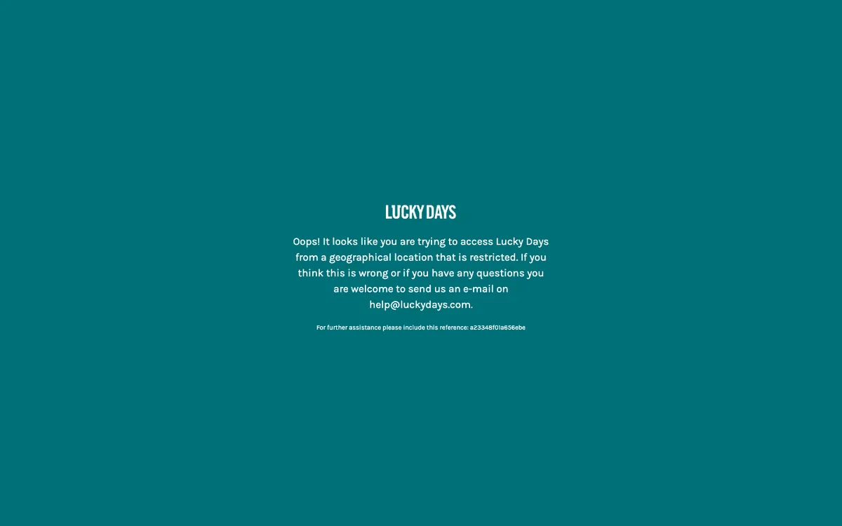 Lucky Days Casino Review Header