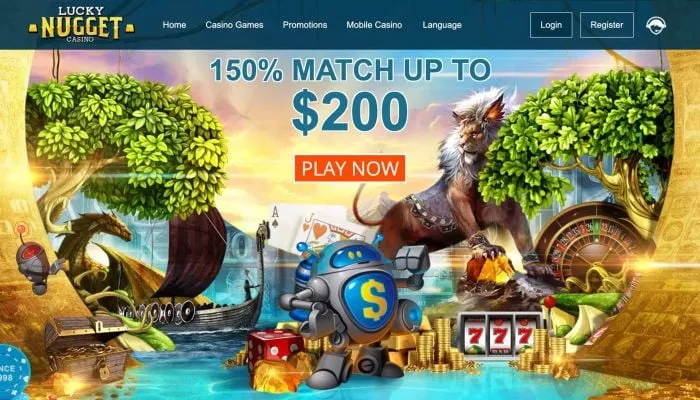 Lucky Nugget Casino Review Header