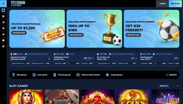 Moana Casino Review Header