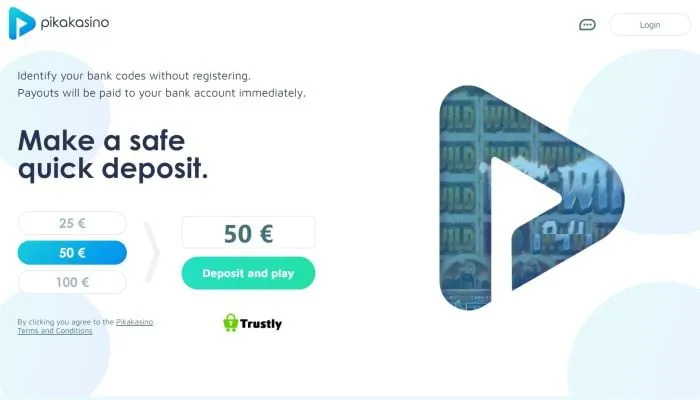 Pikakasino Casino Review Header
