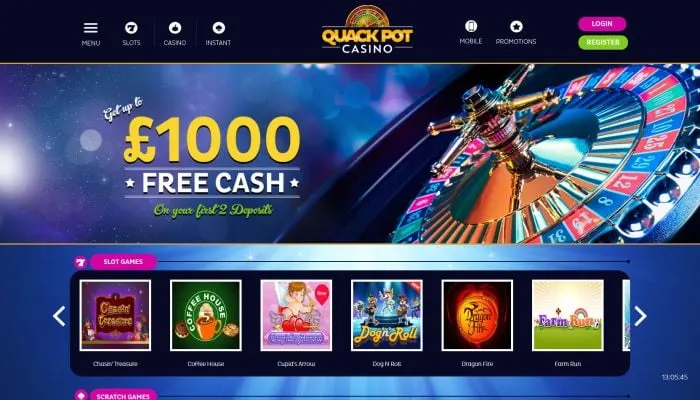 Quackpot Casino Review Header