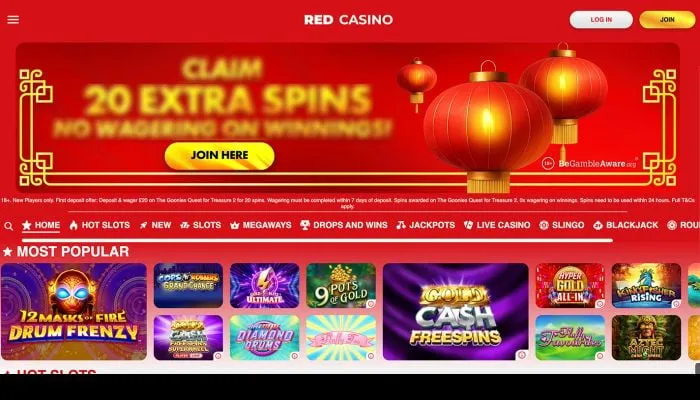 Red Casino Review Header