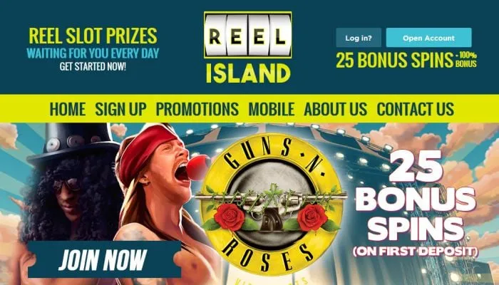 Reel Island Casino Review Header