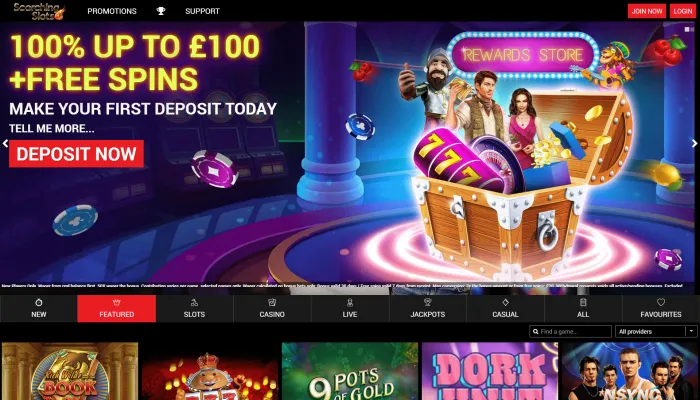 Scorching Slots Casino Review Header