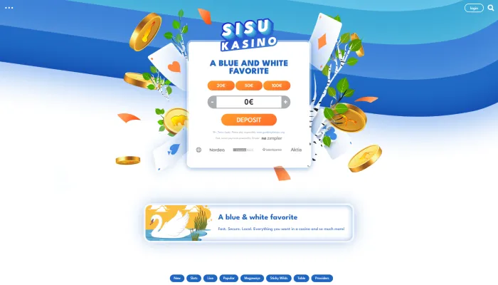 Sisukasino Review Header