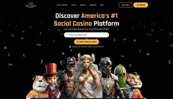 The Money Factory Casino Review Header