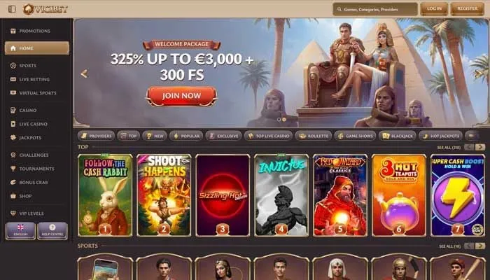 ViciBet Casino Review Header