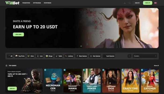 WillBet Casino Review Header
