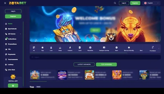 Zotabet Casino Review Header
